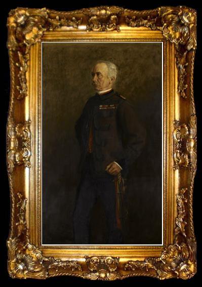 framed  unknow artist Portrait of Garnet Joseph Wolseley,, ta009-2